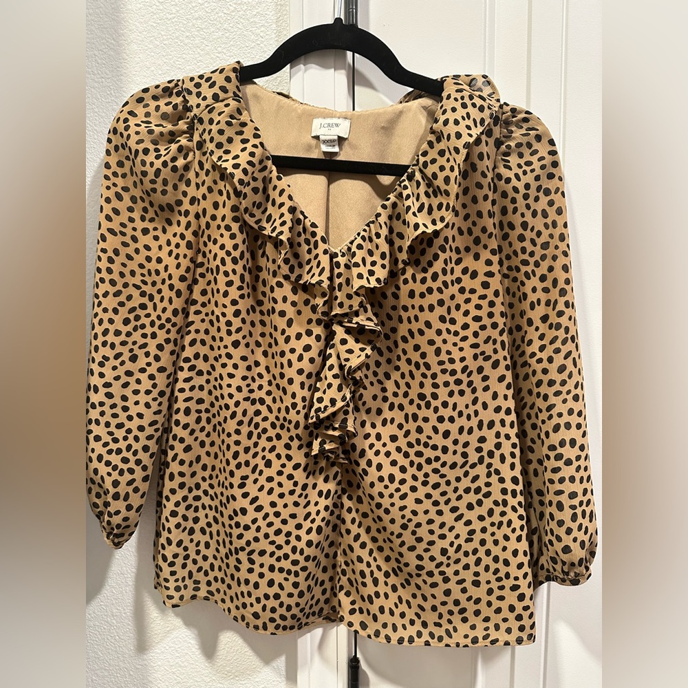 Leopard 3/4 sleeve